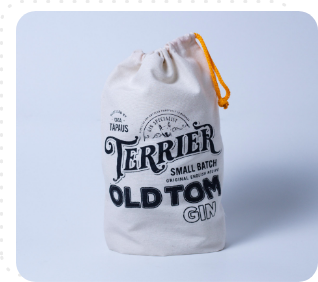 bolso contenedor cierre con cordon